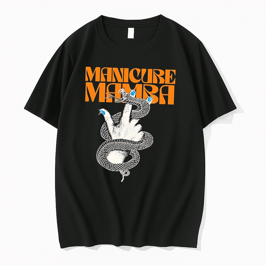 Original Oklahoma City Thunder Manicure Mamba Snake - Adult & Kids T-Shirts, Sweatshirts & Hoodies apparel design preview 1