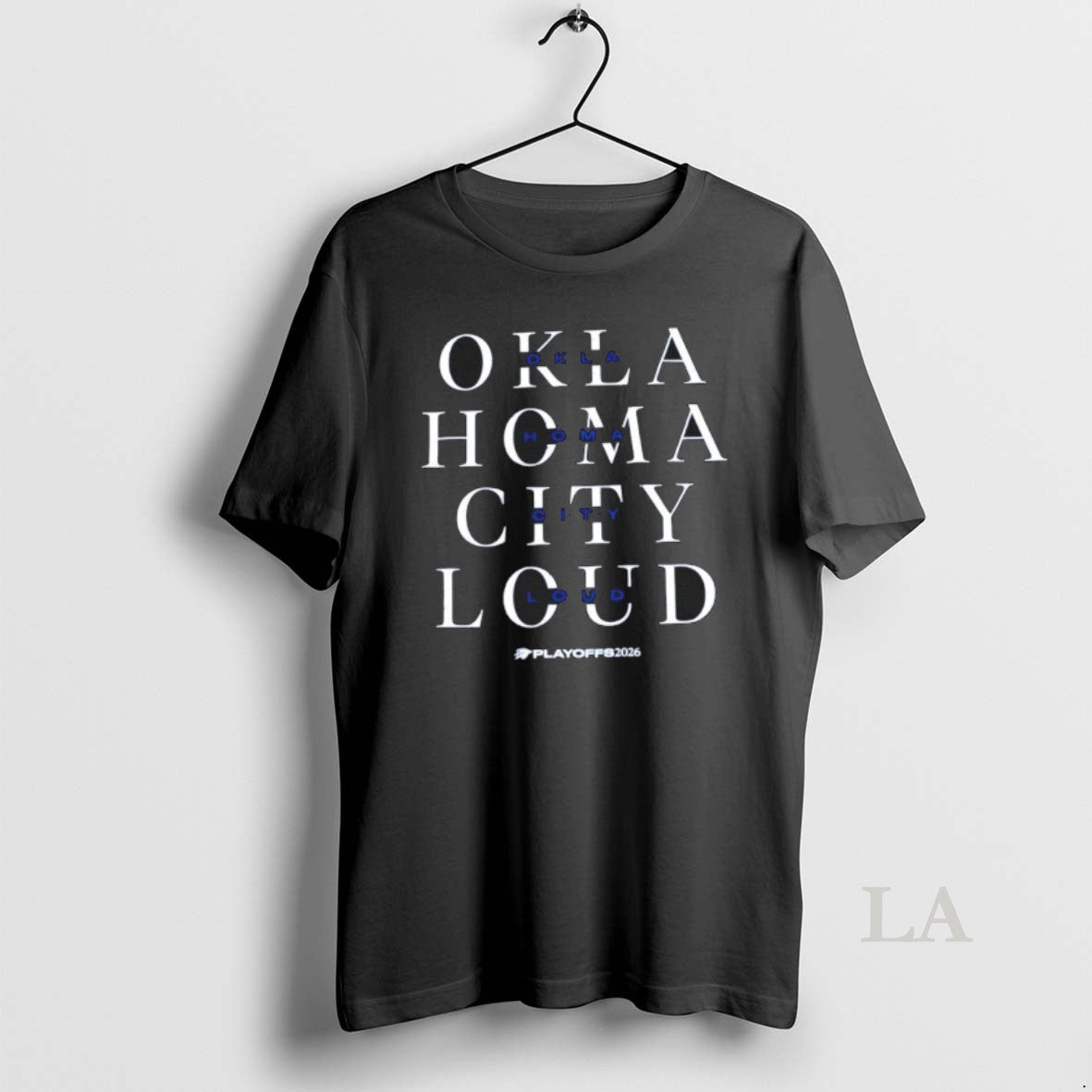 Original Oklahoma City Thunder Playoffs Nba 2026 Loud - Adult & Kids T-Shirts, Sweatshirts & Hoodies apparel design preview 1