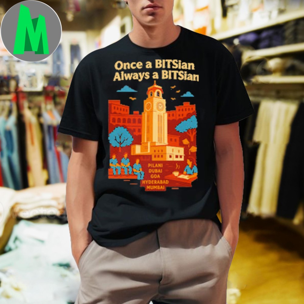 Original Once a BITSian Always Alumni - Adult & Kids T-Shirts, Sweatshirts & Hoodies apparel design preview 1