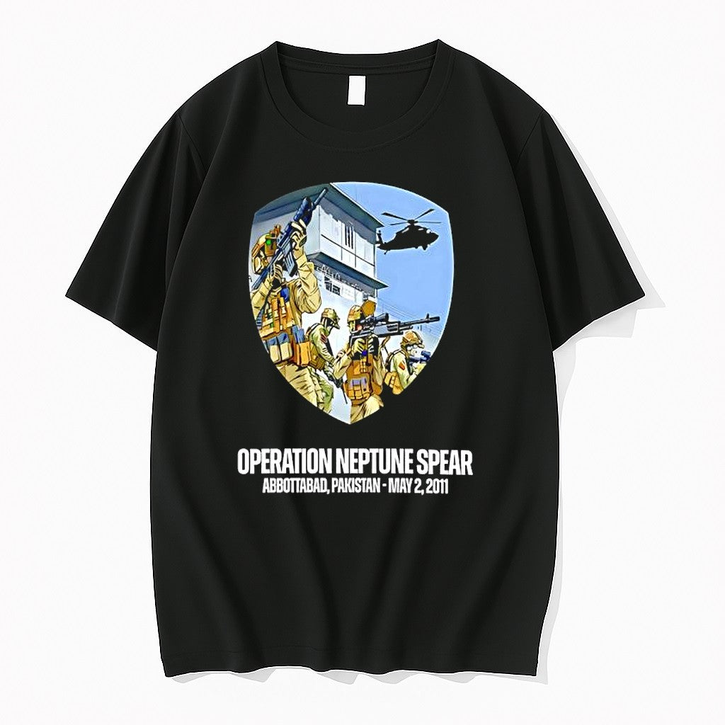 Original Operation Neptune Spear Abbottabad Pakistan - Adult & Kids T-Shirts, Sweatshirts & Hoodies apparel design preview 1