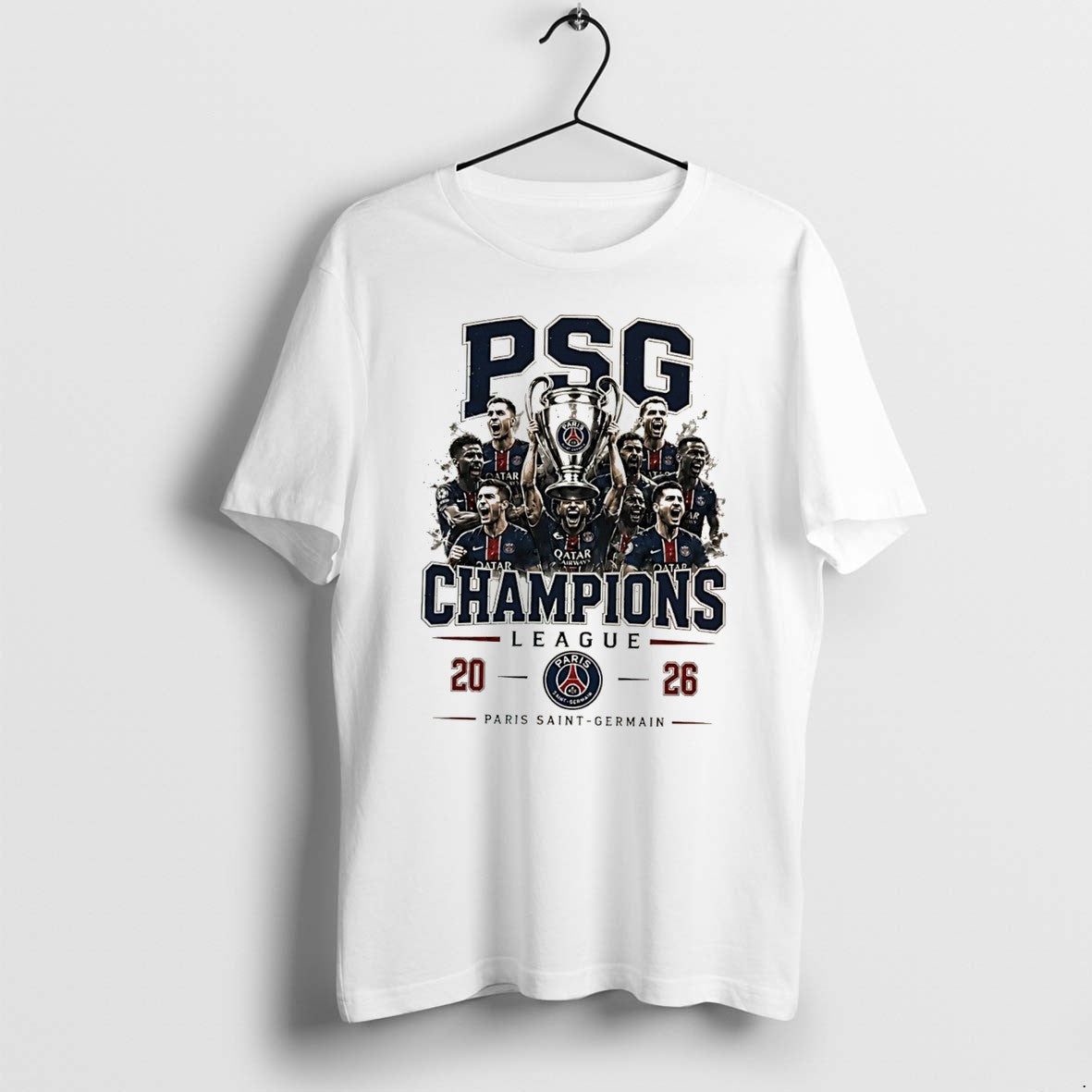 Original Psg Champions League Winners 2026 Jpg - Adult & Kids T-Shirts, Sweatshirts & Hoodies apparel design preview 1
