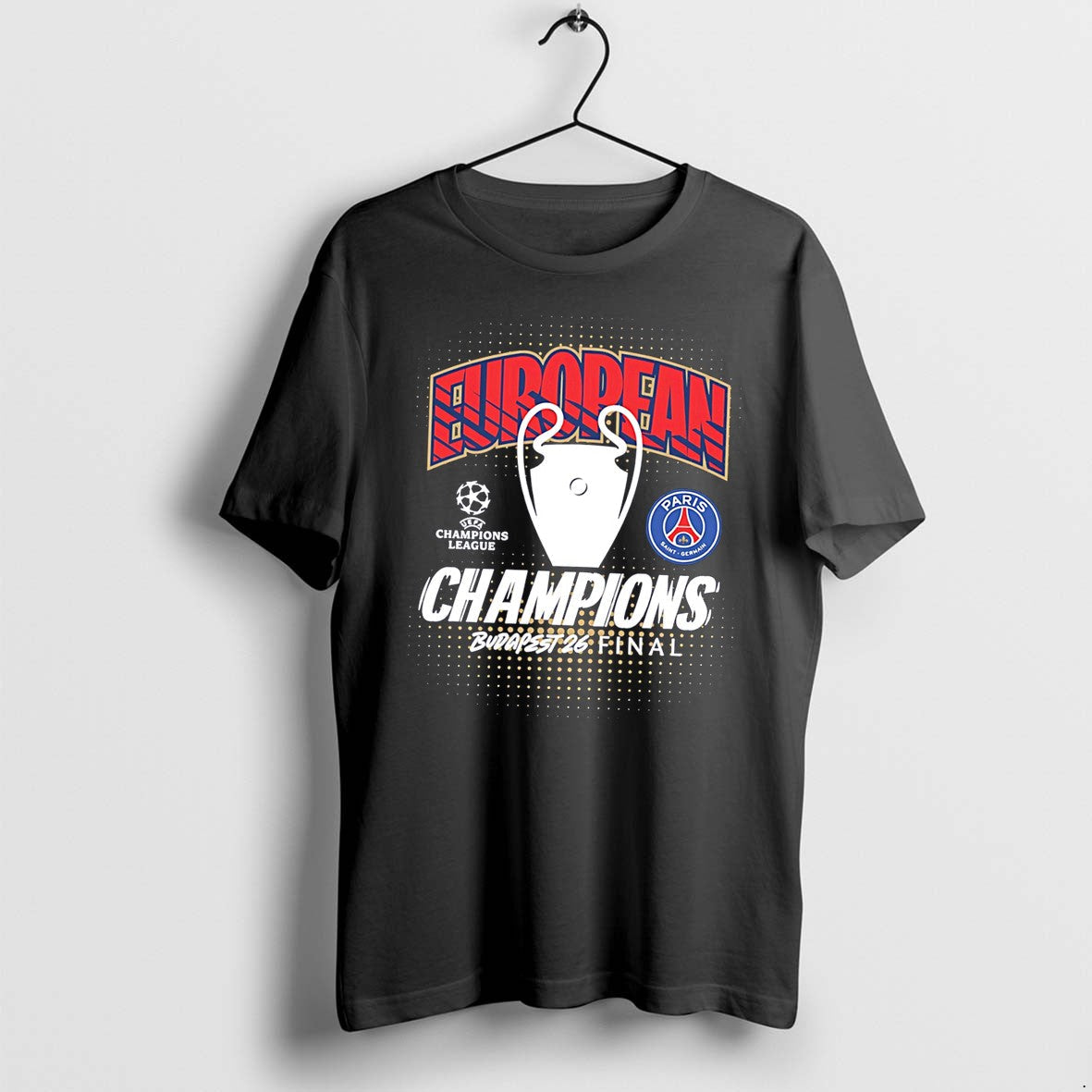 Original Psg European Champions League Final 2026 Jpg - Adult & Kids T-Shirts, Sweatshirts & Hoodies apparel design preview 1