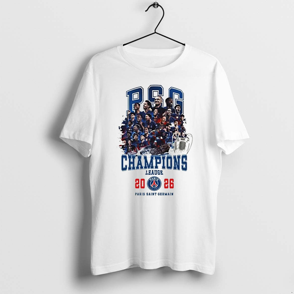 Original Paris Saint Germain Champions League Winners - Adult & Kids T-Shirts, Sweatshirts & Hoodies apparel design preview 1