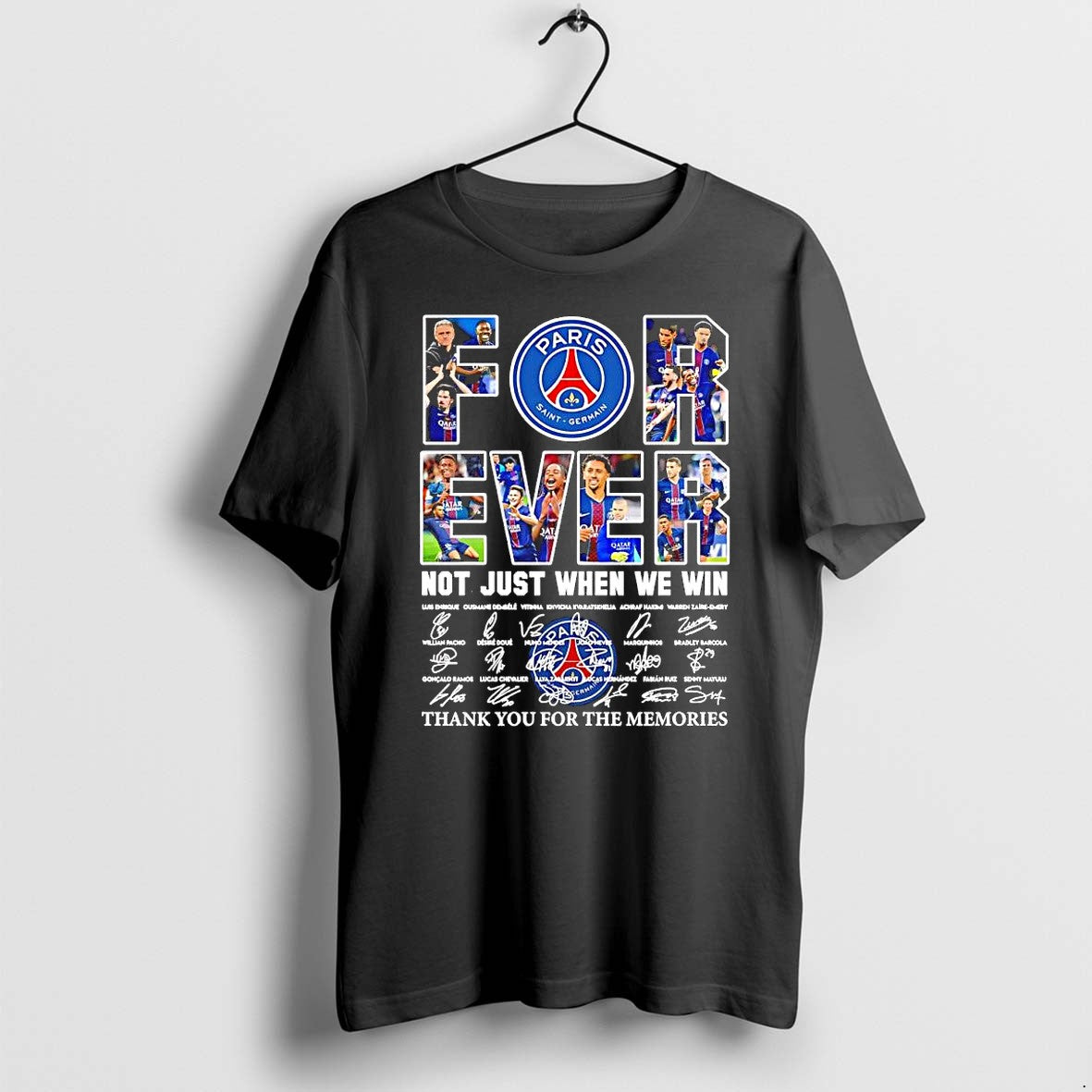 Original Paris Saint Germain For Ever Not Just When - Adult & Kids T-Shirts, Sweatshirts & Hoodies apparel design preview 1