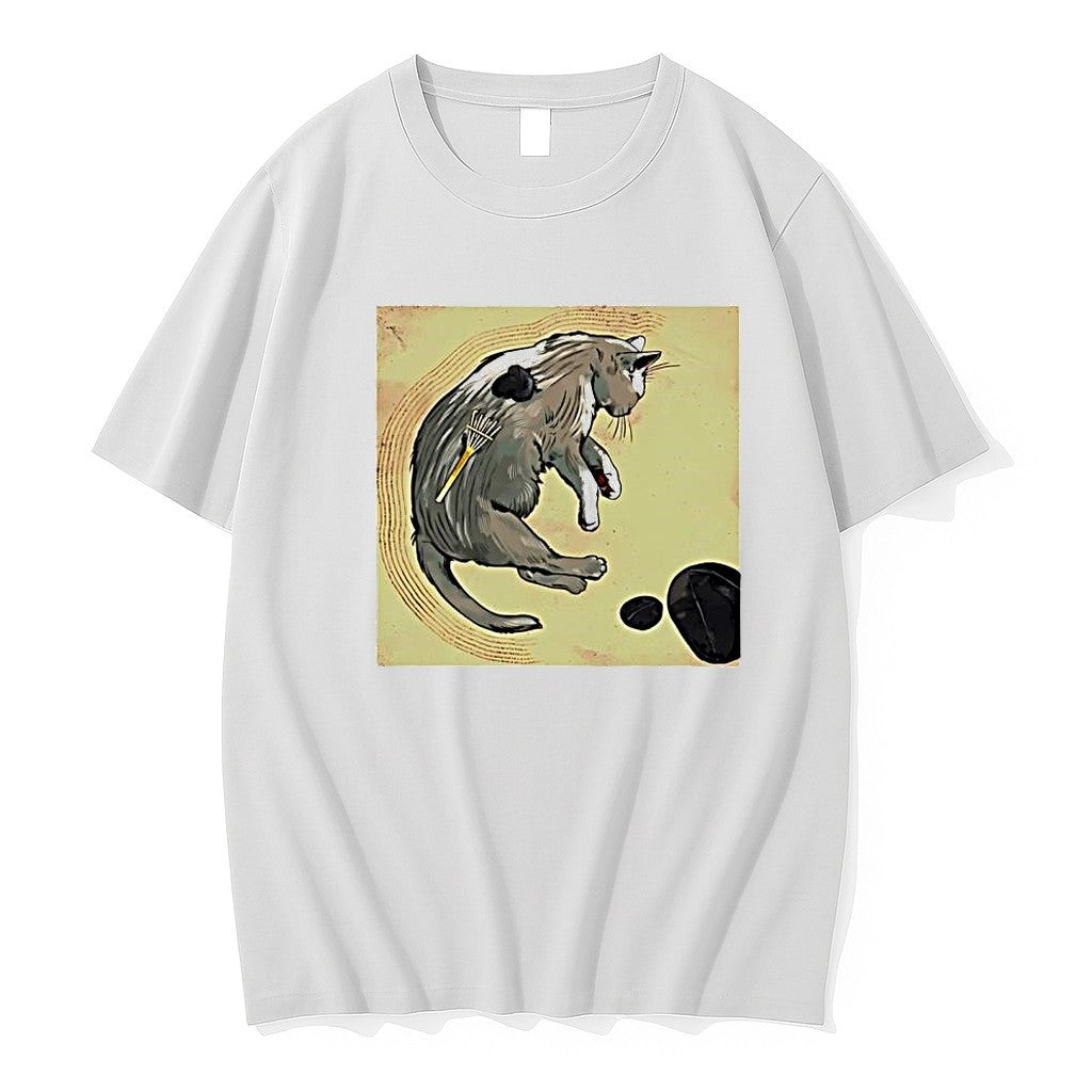 Original Picture Of A Cat Relaxing Jpg - Adult & Kids T-Shirts, Sweatshirts & Hoodies apparel design preview 1