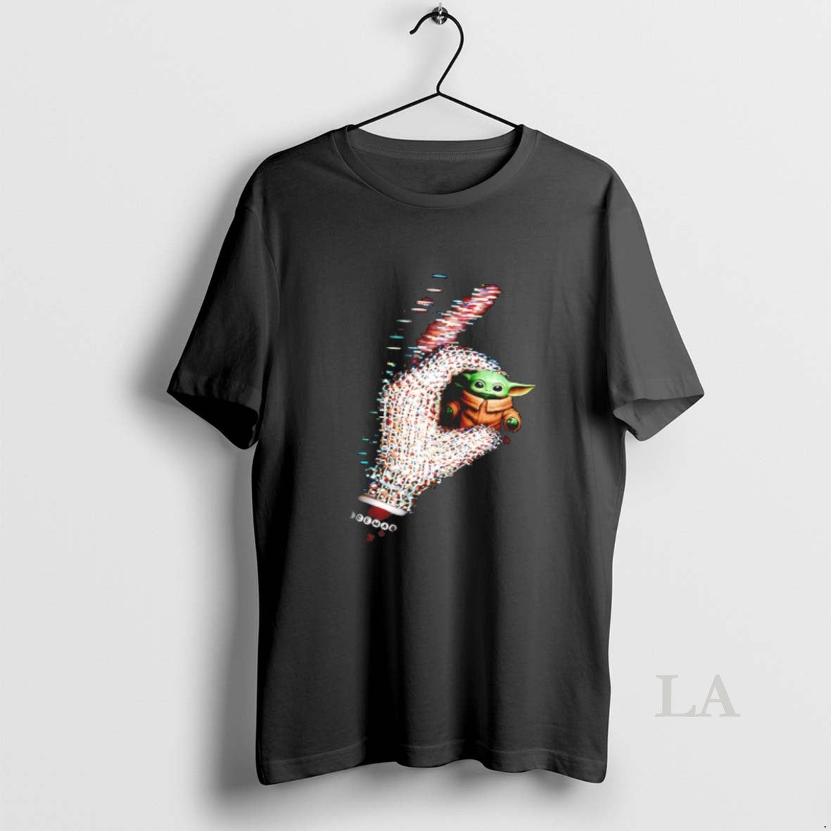 Original Popular Shiny Gloves Iceman Dreke Grogu Meme - Adult & Kids T-Shirts, Sweatshirts & Hoodies apparel design preview 1