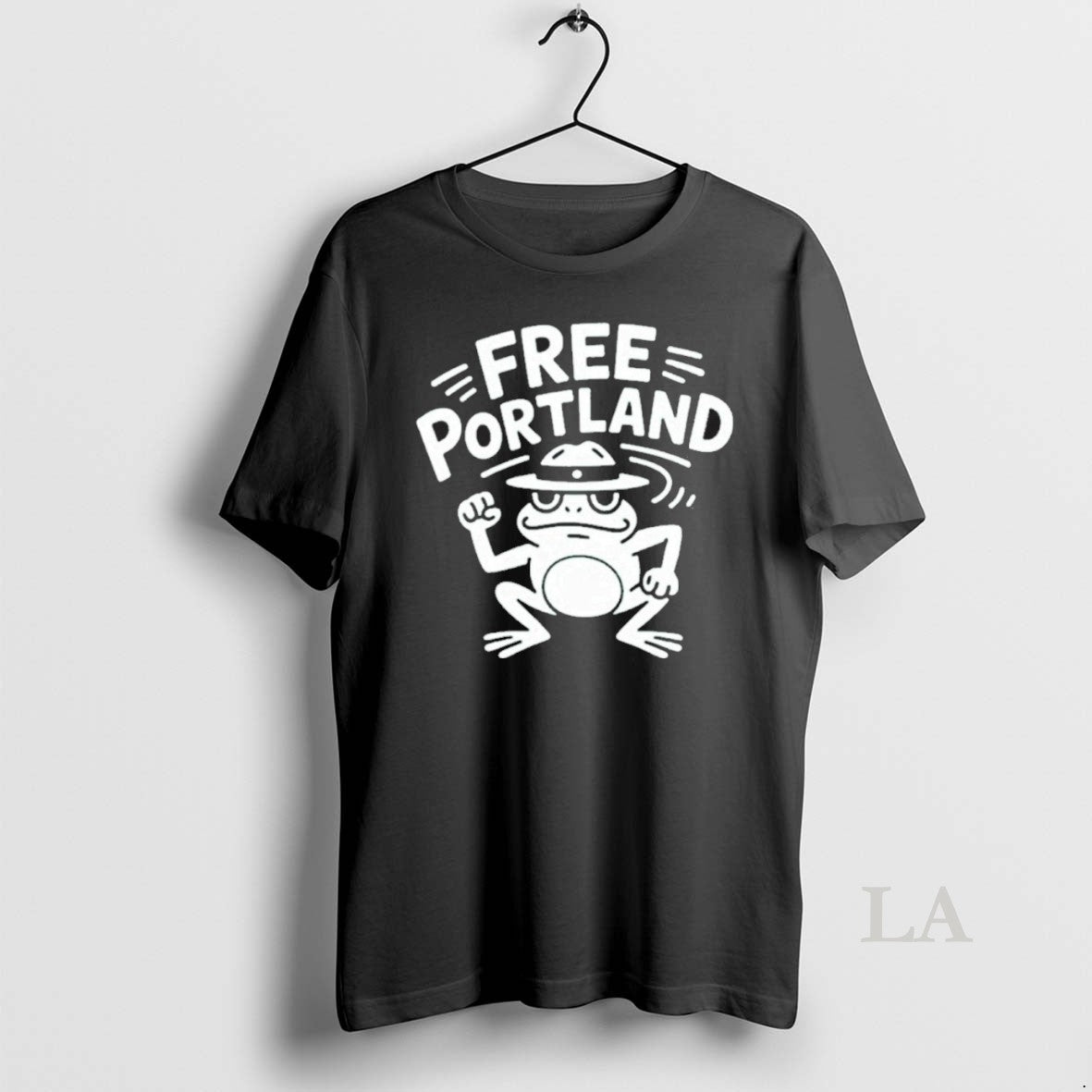 Original Portland Frog Free - Adult & Kids T-Shirts, Sweatshirts & Hoodies apparel design preview 1