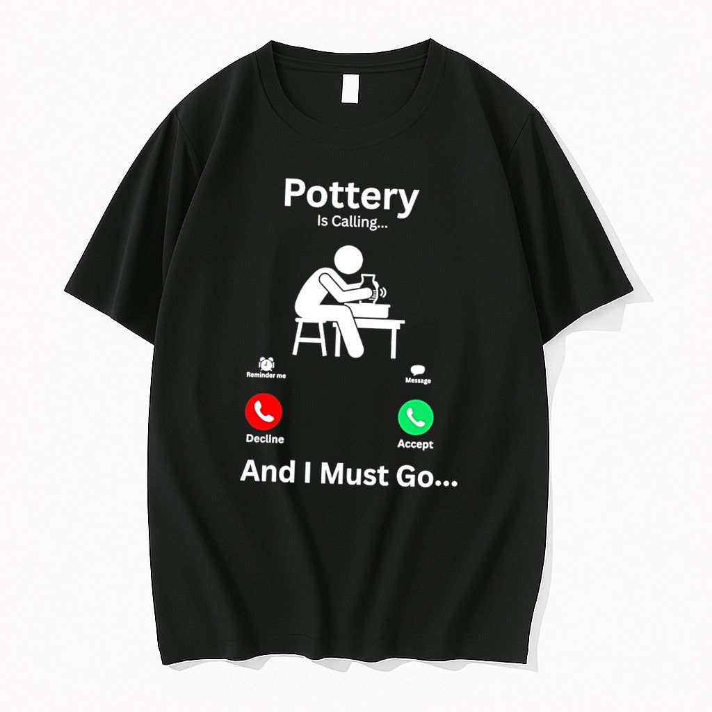 Original Pottery Is Calling And I Must Go Stick Man - Adult & Kids T-Shirts, Sweatshirts & Hoodies apparel design preview 1
