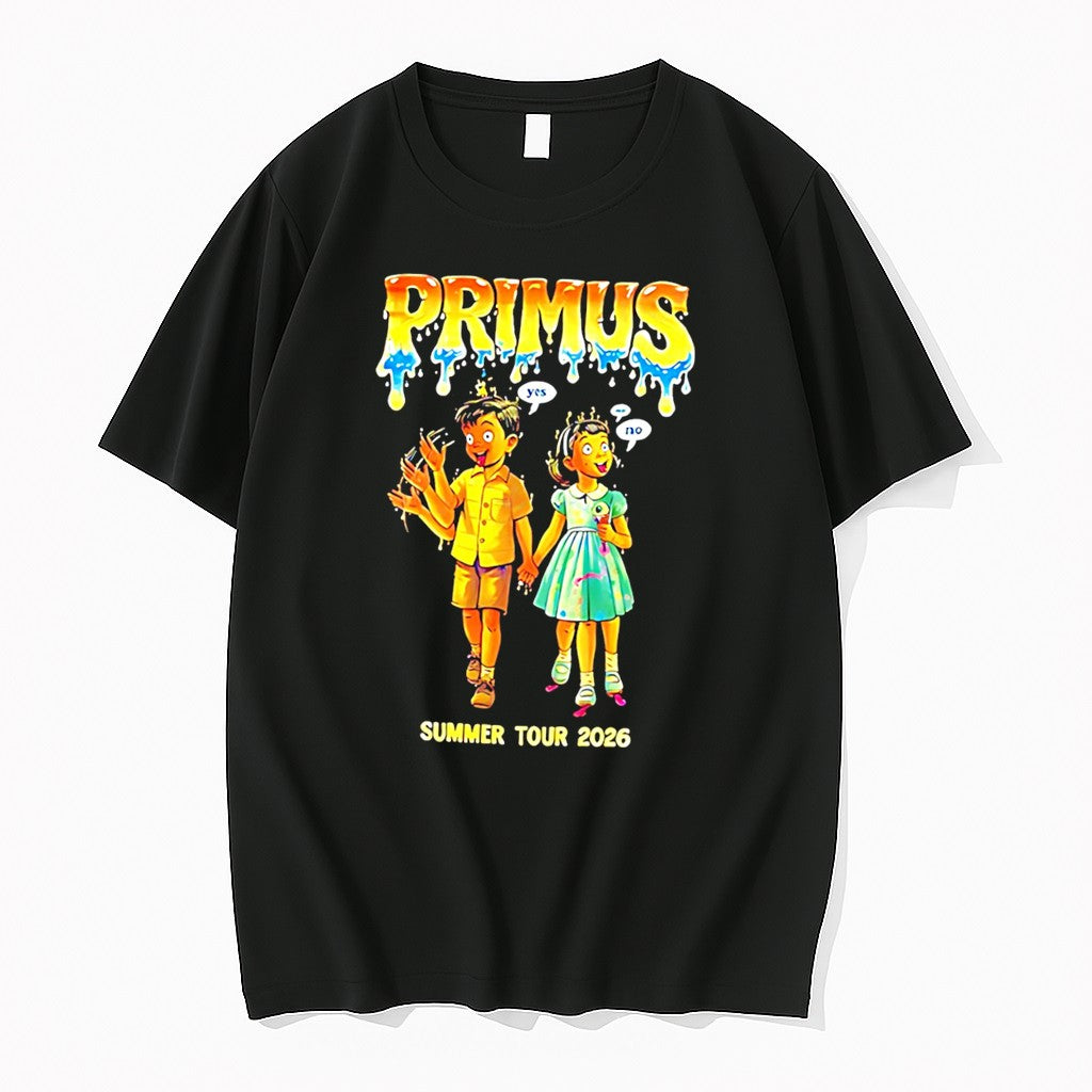 Original Primus Claypool Gold Tour 2026 Cartoon Jpg - Adult & Kids T-Shirts, Sweatshirts & Hoodies apparel design preview 1