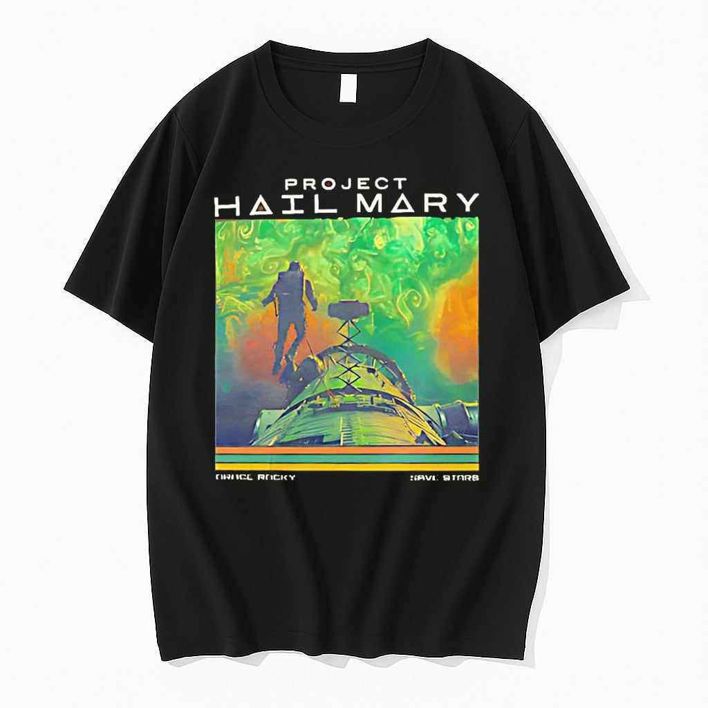 Original Project Hail Mary Grace Rocky Save Stars Sci - Adult & Kids T-Shirts, Sweatshirts & Hoodies apparel design preview 1