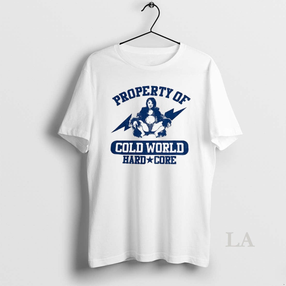 Original Property Of Cold World Hard Core 2026 - Adult & Kids T-Shirts, Sweatshirts & Hoodies apparel design preview 1