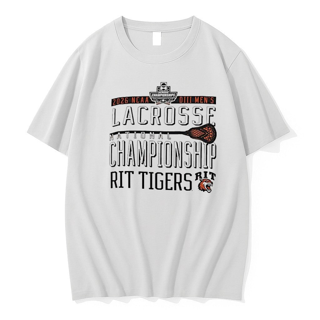 Original Rit Tigers Ncaa Diii Mens Lacrosse National - Adult & Kids T-Shirts, Sweatshirts & Hoodies apparel design preview 1