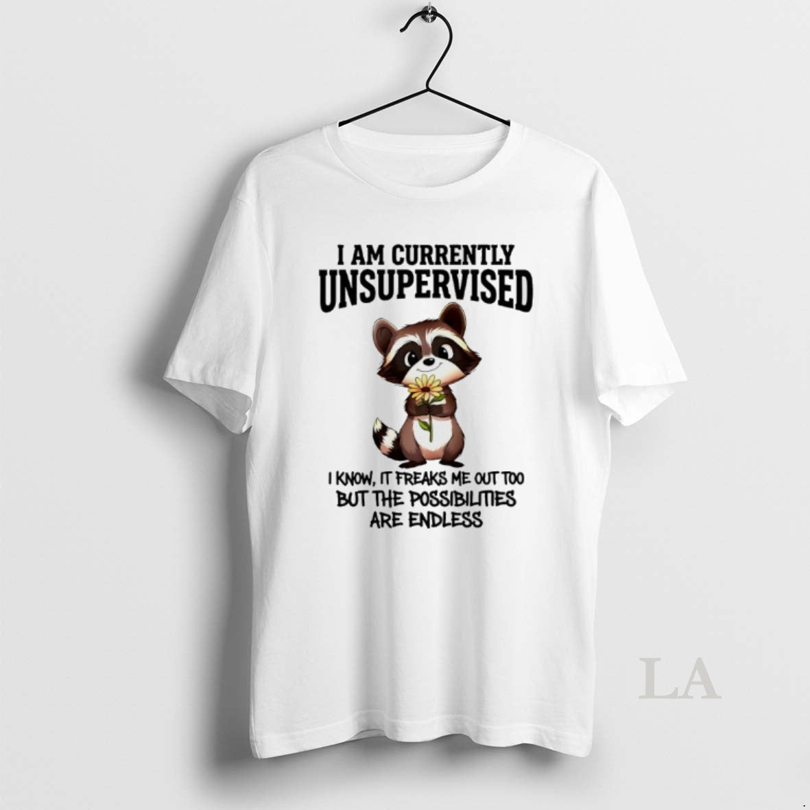 Original Raccoon It Freaks Me Out Too But The - Adult & Kids T-Shirts, Sweatshirts & Hoodies apparel design preview 1