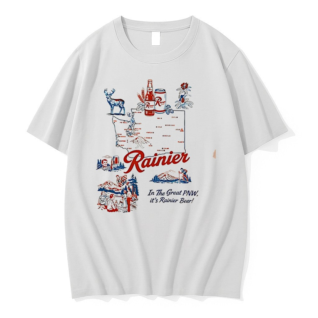 Original Rainier Beer In The Great Pnw Its Doodle Jpg - Adult & Kids T-Shirts, Sweatshirts & Hoodies apparel design preview 1