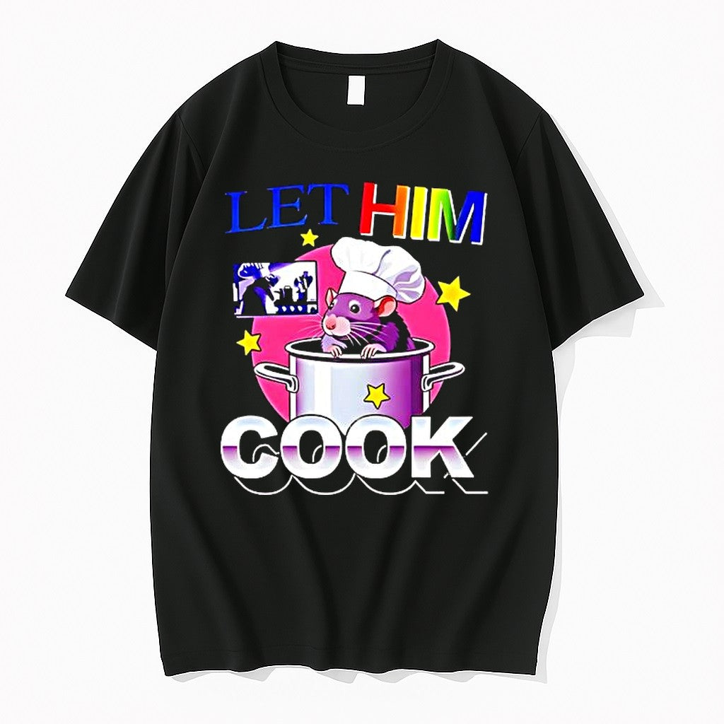 Original Rat Chef Let Him Cook Meme Jpg - Adult & Kids T-Shirts, Sweatshirts & Hoodies apparel design preview 1