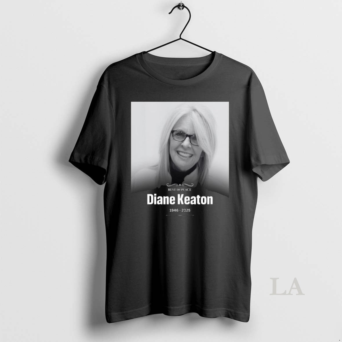 Original Rest In Peace To The Legendary Diane Keaton - Adult & Kids T-Shirts, Sweatshirts & Hoodies apparel design preview 1