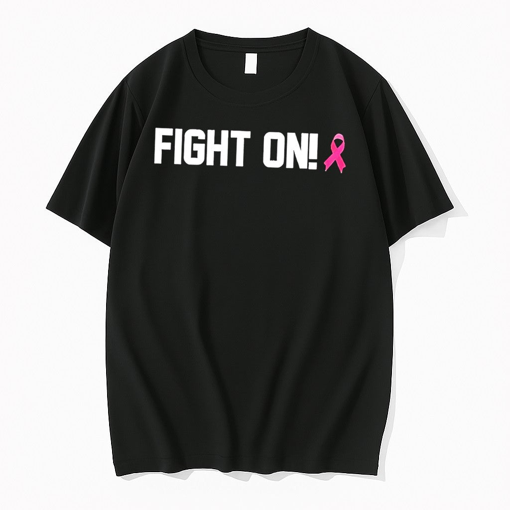 Original Sam Riegel Fight On Cancer Awareness Black - Adult & Kids T-Shirts, Sweatshirts & Hoodies apparel design preview 1