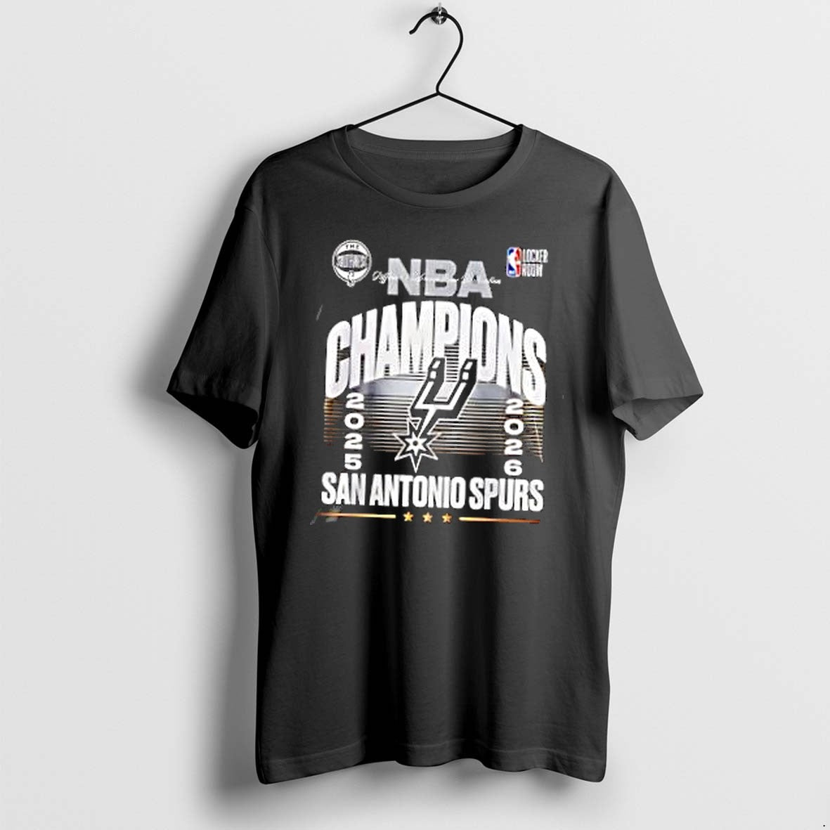 Original San Antonio Spurs 2026 Nba Champions Jpg - Adult & Kids T-Shirts, Sweatshirts & Hoodies apparel design preview 1