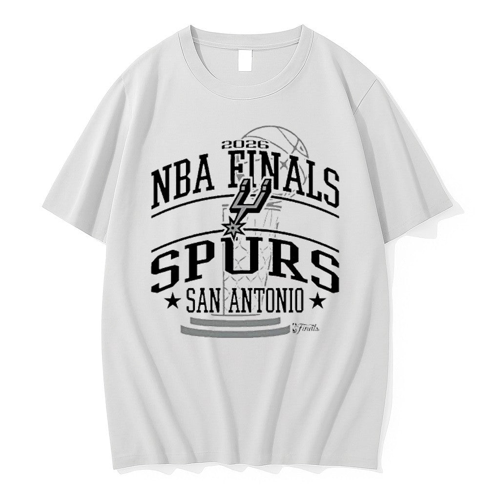 Original San Antonio Spurs 2026 Nba Finals No Regrets - Adult & Kids T-Shirts, Sweatshirts & Hoodies apparel design preview 1