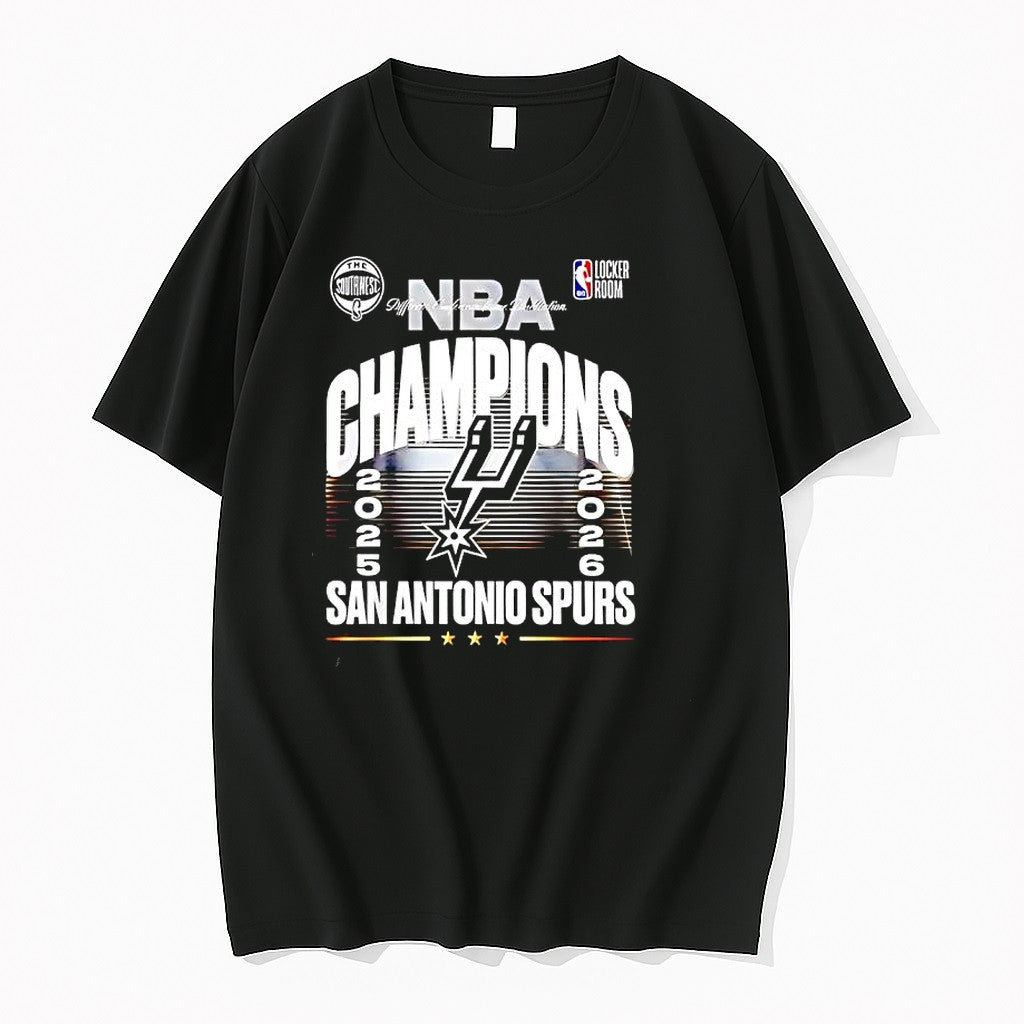 Original San Antonio Spurs 2026 Nba Southwest - Adult & Kids T-Shirts, Sweatshirts & Hoodies apparel design preview 1