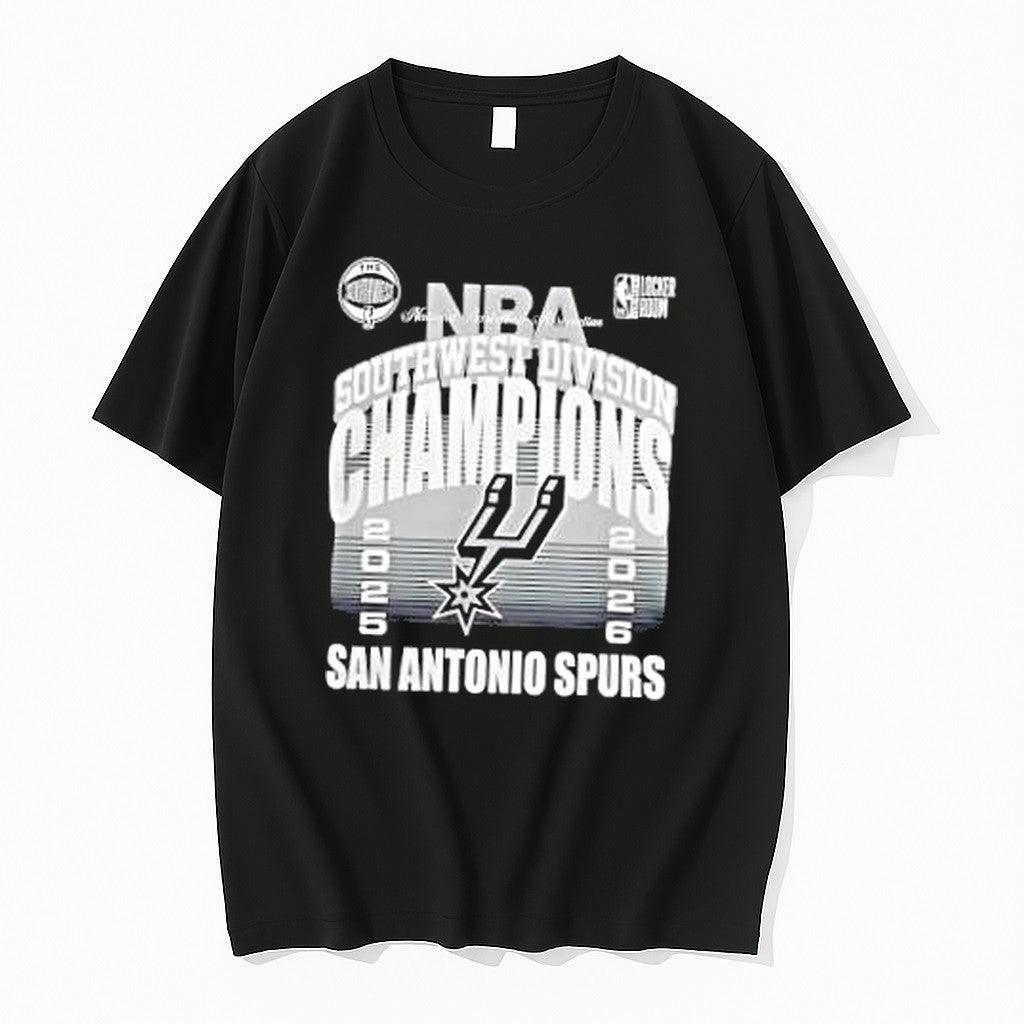 Original San Antonio Spurs 2026 Southwest Division - Adult & Kids T-Shirts, Sweatshirts & Hoodies apparel design preview 1