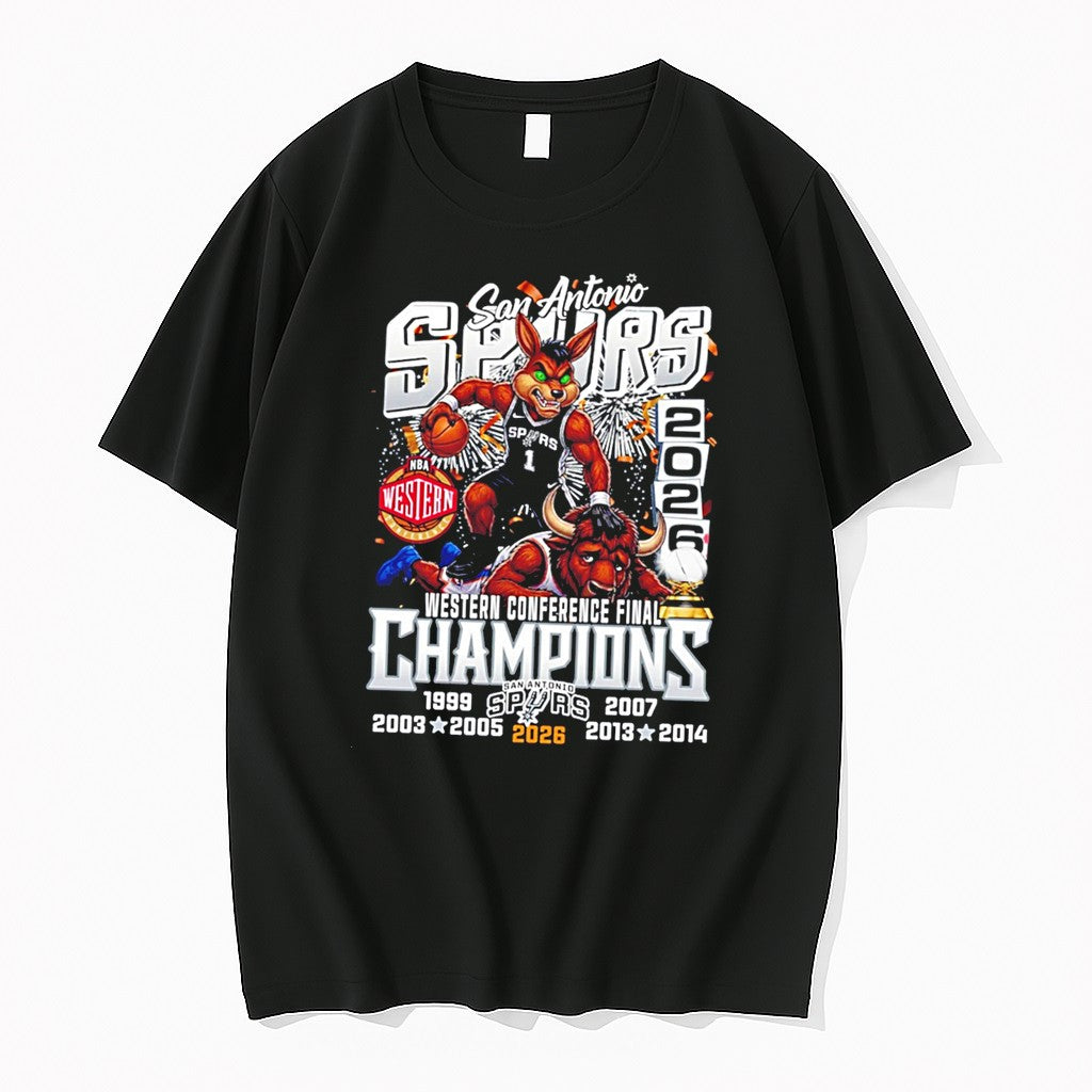 Original San Antonio Spurs Basketball Western - Adult & Kids T-Shirts, Sweatshirts & Hoodies apparel design preview 1