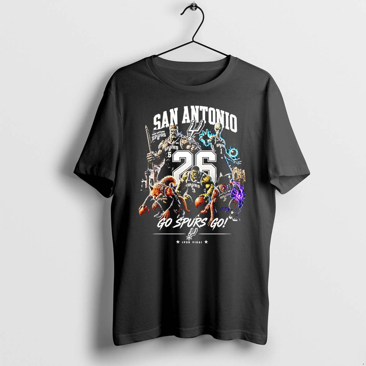Original San Antonio Spurs Nba Playoffs 2026 Go - Adult & Kids T-Shirts, Sweatshirts & Hoodies apparel design preview 1