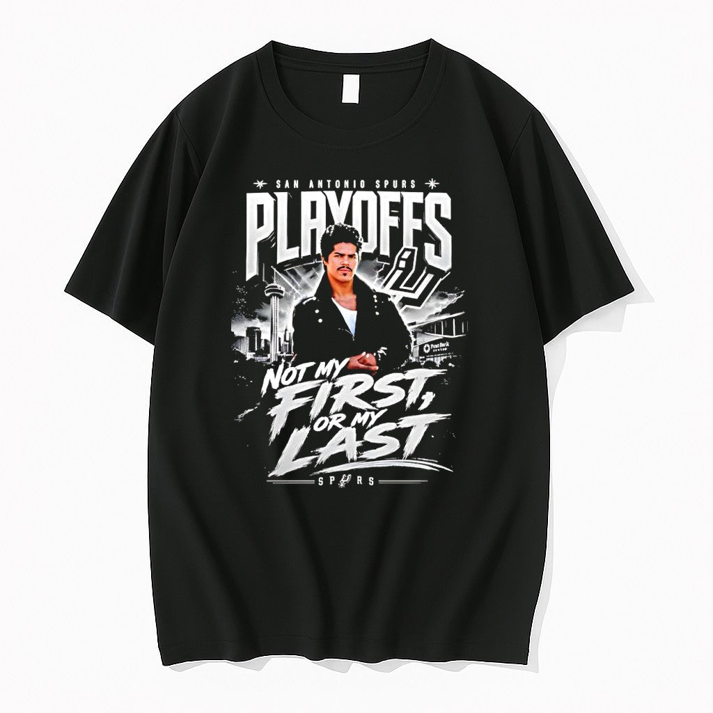 Original San Antonio Spurs Playoff Cruzito Not My - Adult & Kids T-Shirts, Sweatshirts & Hoodies apparel design preview 1