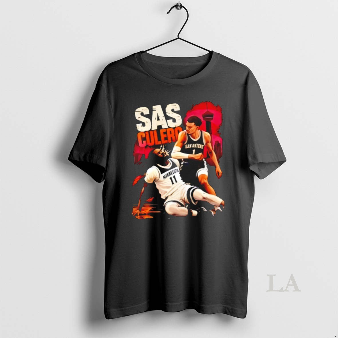 Original Sas Culero Victor Wembanyama Elbow Naz Reid - Adult & Kids T-Shirts, Sweatshirts & Hoodies apparel design preview 1