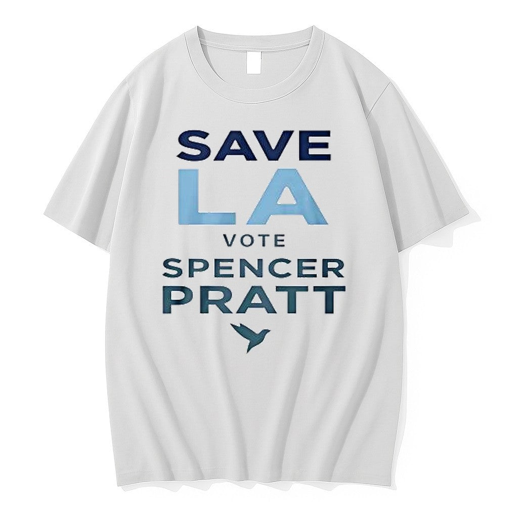 Original Save La Vote Spencer Pratt Jpg - Adult & Kids T-Shirts, Sweatshirts & Hoodies apparel design preview 1