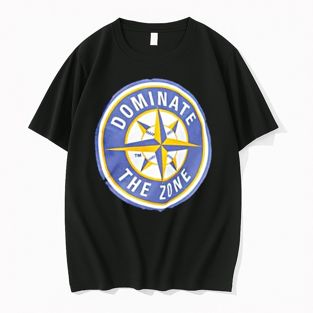 Original Seattle Mariners Dominate The Zone Jpg - Adult & Kids T-Shirts, Sweatshirts & Hoodies apparel design preview 1