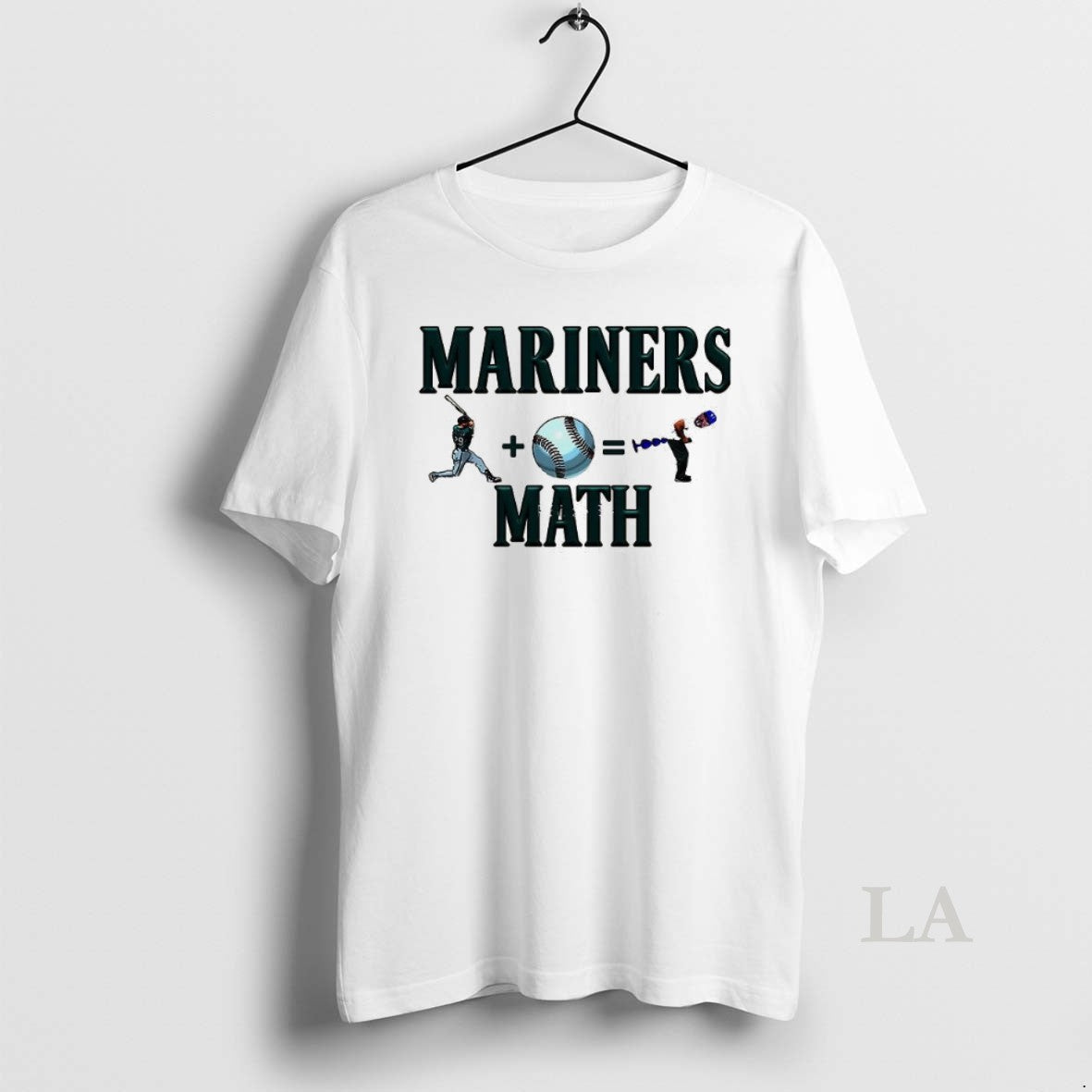 Original Seattle Mariners Math Meme - Adult & Kids T-Shirts, Sweatshirts & Hoodies apparel design preview 1