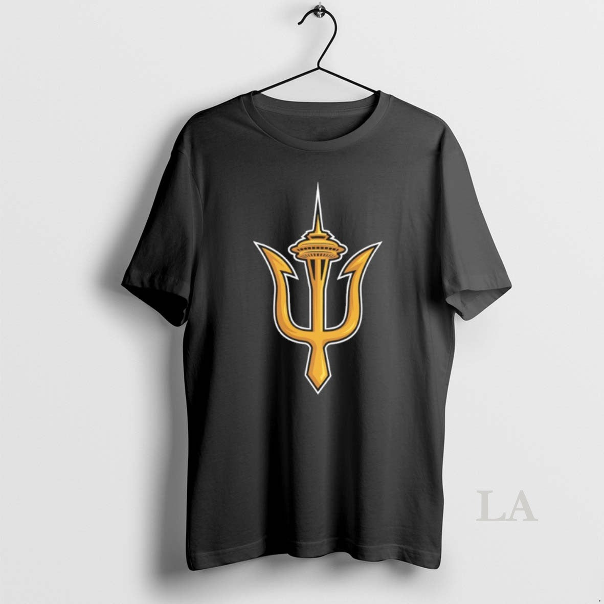 Original Seattle W Trident - Adult & Kids T-Shirts, Sweatshirts & Hoodies apparel design preview 1
