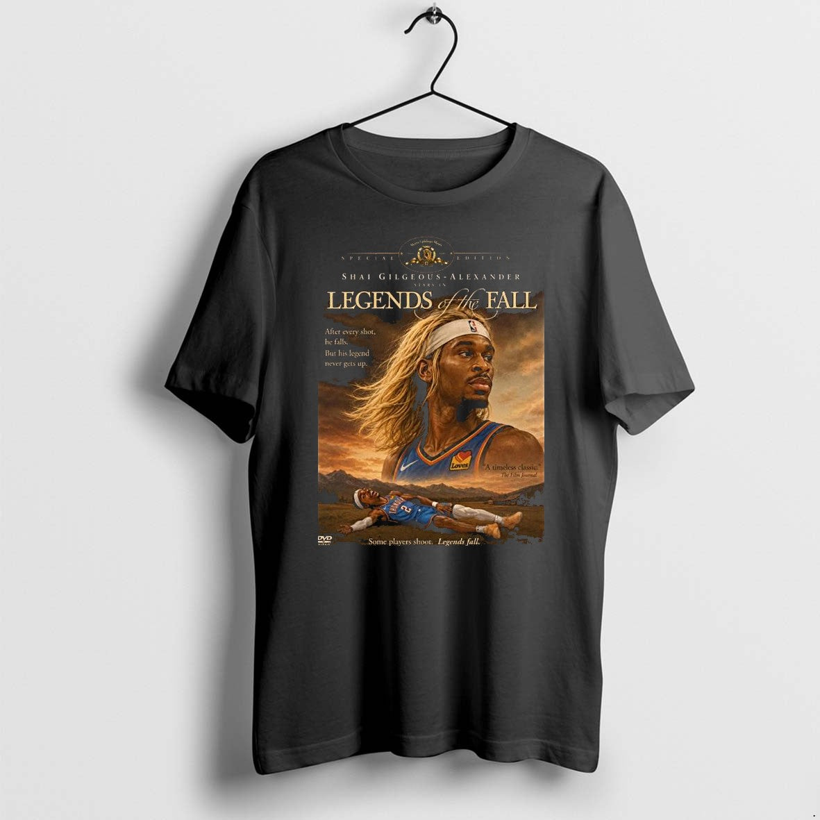 Original Shai Gilgeous Alexander Legends Of The Fall - Adult & Kids T-Shirts, Sweatshirts & Hoodies apparel design preview 1