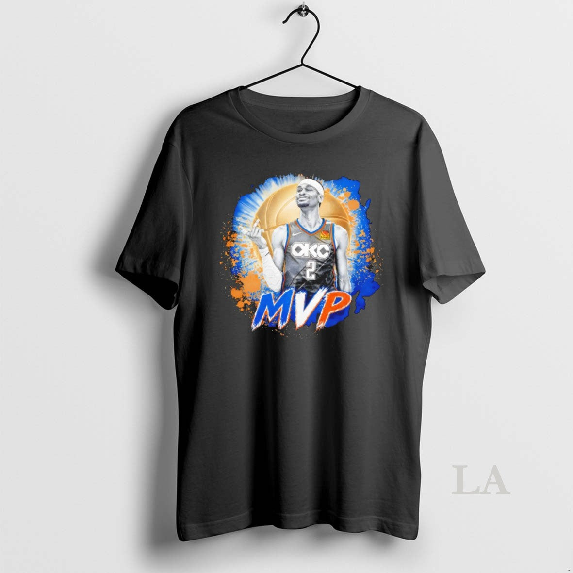 Original Shai Gilgeous Alexander Our Mvp Oklahoma - Adult & Kids T-Shirts, Sweatshirts & Hoodies apparel design preview 1