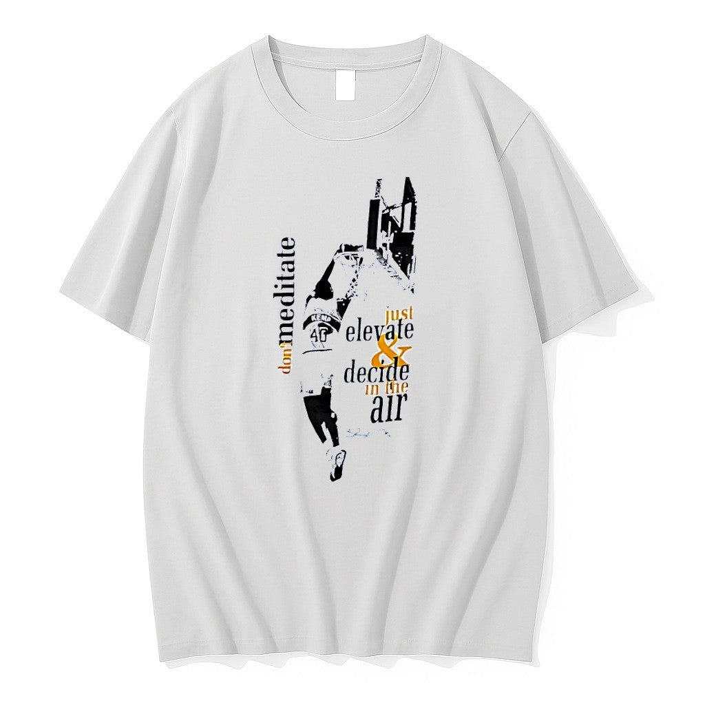 Original Shawn Kemp Above The Rim Elevate Decide Air - Adult & Kids T-Shirts, Sweatshirts & Hoodies apparel design preview 1