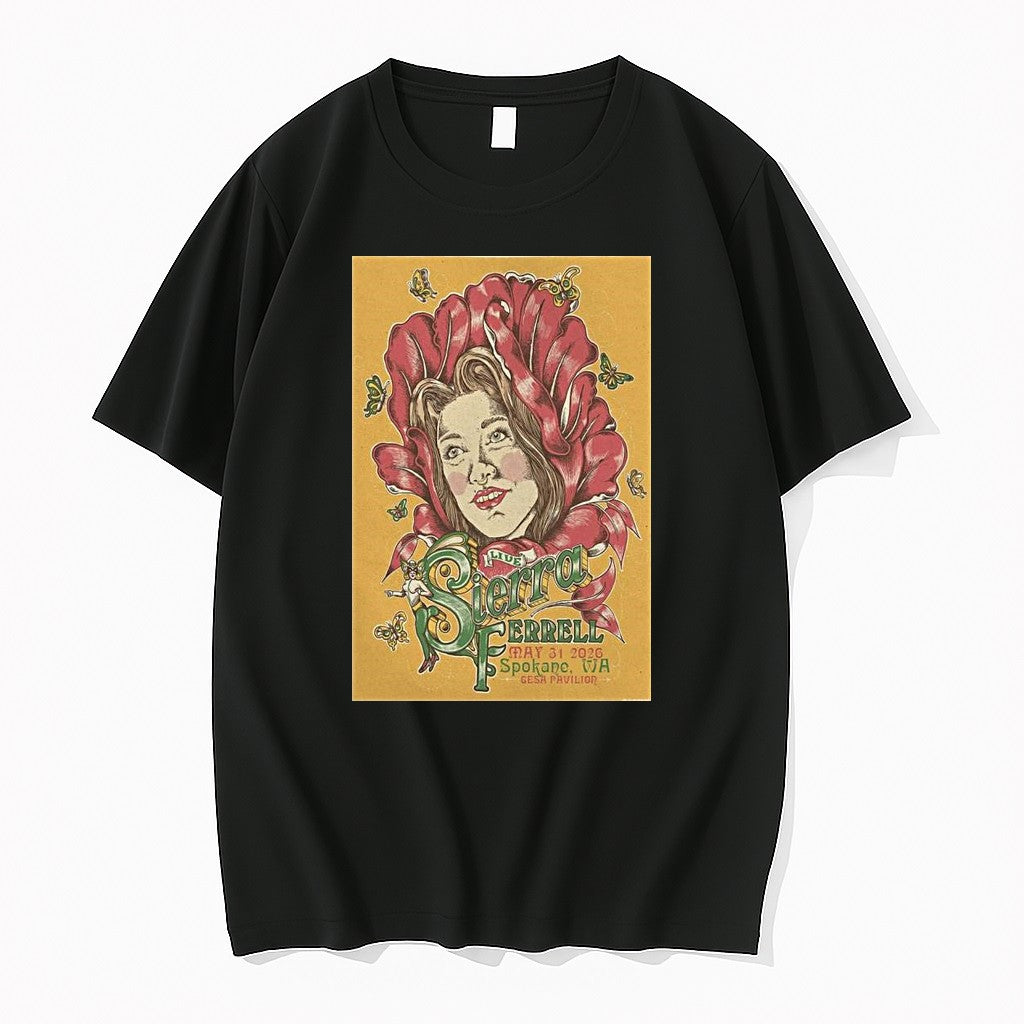 Original Sierra Ferrell Spokane Wa May 31 2026 1 Jpg - Adult & Kids T-Shirts, Sweatshirts & Hoodies apparel design preview 1