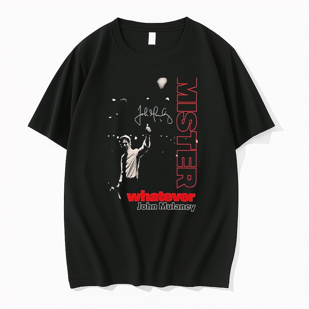 Original Signed Mister Whatever John Mulaney Tour - Adult & Kids T-Shirts, Sweatshirts & Hoodies apparel design preview 1