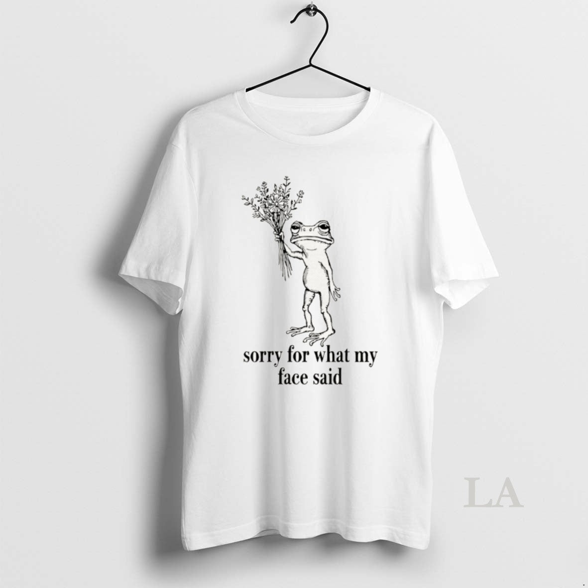 Original Sorry For What My Face Said Funny Frog - Adult & Kids T-Shirts, Sweatshirts & Hoodies apparel design preview 1