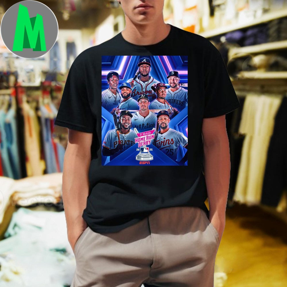 Original T-Mobile Home Run Derby 2025 MLB All-Stars - Adult & Kids T-Shirts, Sweatshirts & Hoodies apparel design preview 1