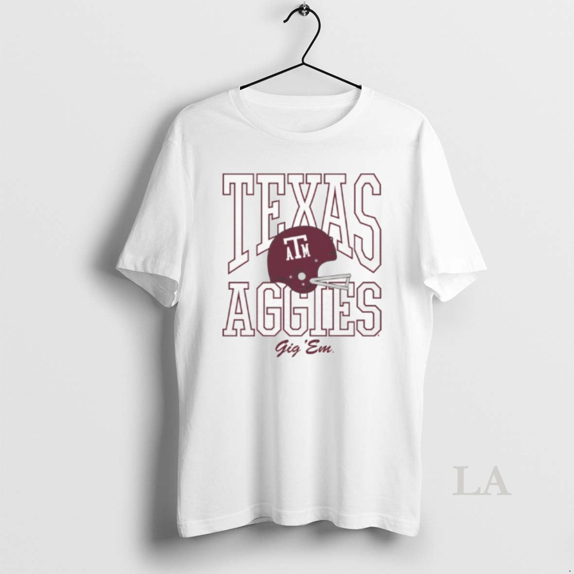Original Texas Am Aggies 1975 Football Ringer - Adult & Kids T-Shirts, Sweatshirts & Hoodies apparel design preview 1