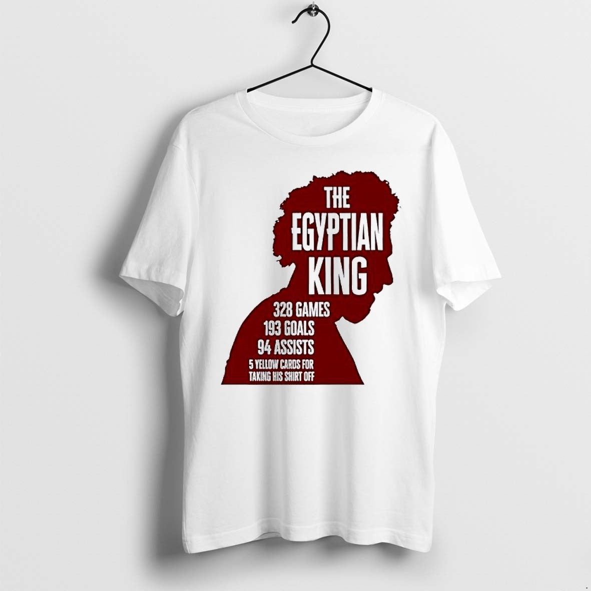 Original The Egyptian King 328 Games 193 Goals 94 - Adult & Kids T-Shirts, Sweatshirts & Hoodies apparel design preview 1