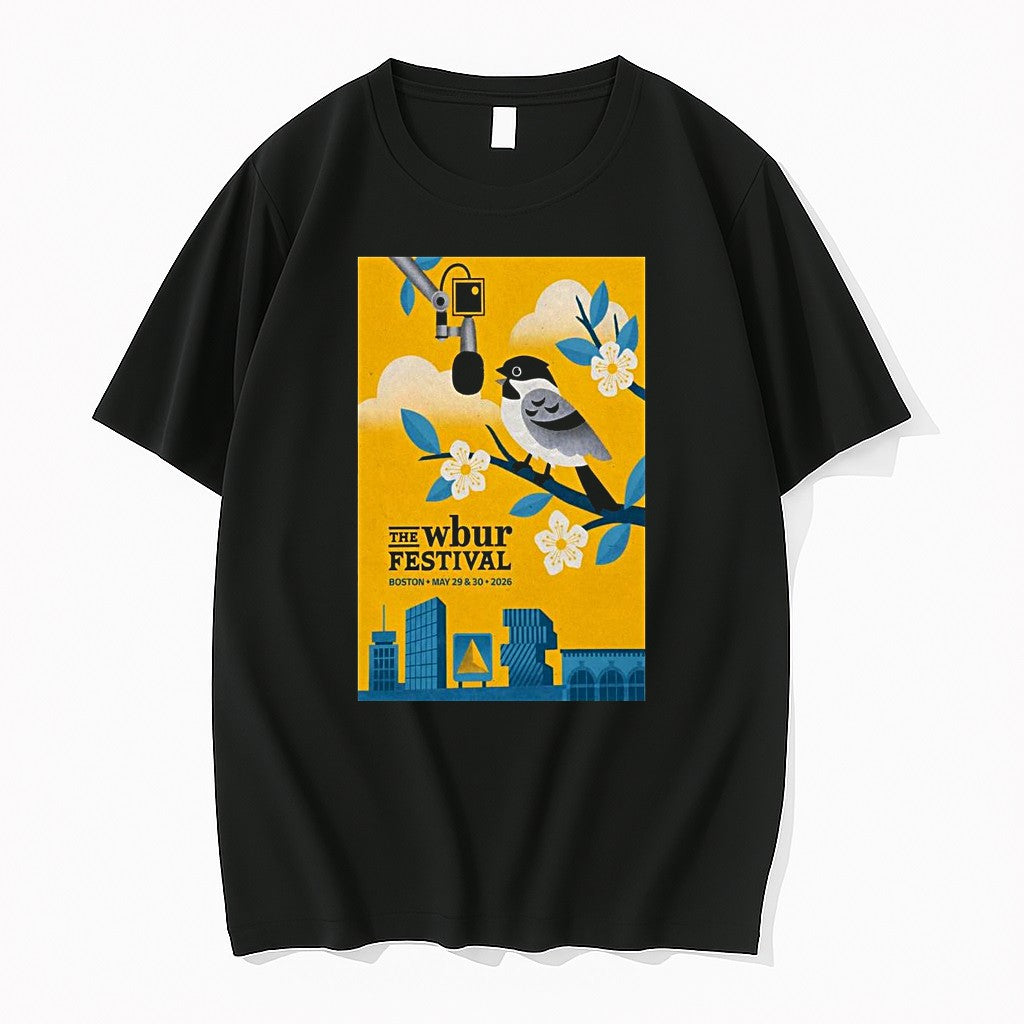 Original The Wbur Festival Boston Ma 5 29 30 2026 1 - Adult & Kids T-Shirts, Sweatshirts & Hoodies apparel design preview 1