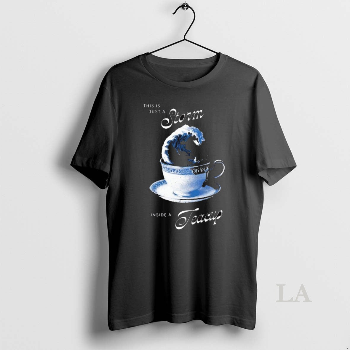 Original This Is Just A Storm Inside Teacup Graphic - Adult & Kids T-Shirts, Sweatshirts & Hoodies apparel design preview 1
