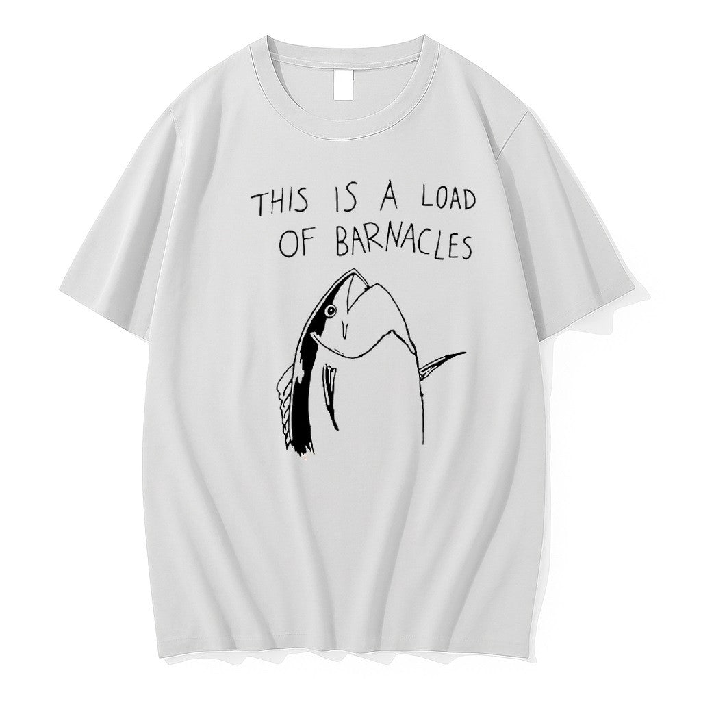 Original This Is A Load Of Barnacles Cartoon Fish - Adult & Kids T-Shirts, Sweatshirts & Hoodies apparel design preview 1