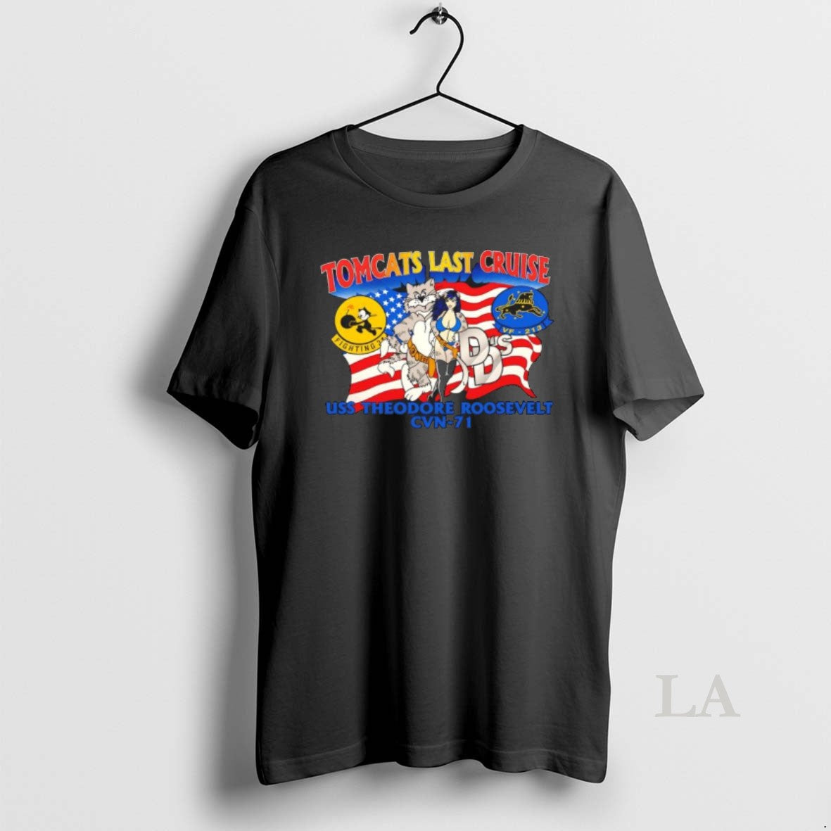 Original Tomcatters Last Cruise Uss Theodore - Adult & Kids T-Shirts, Sweatshirts & Hoodies apparel design preview 1