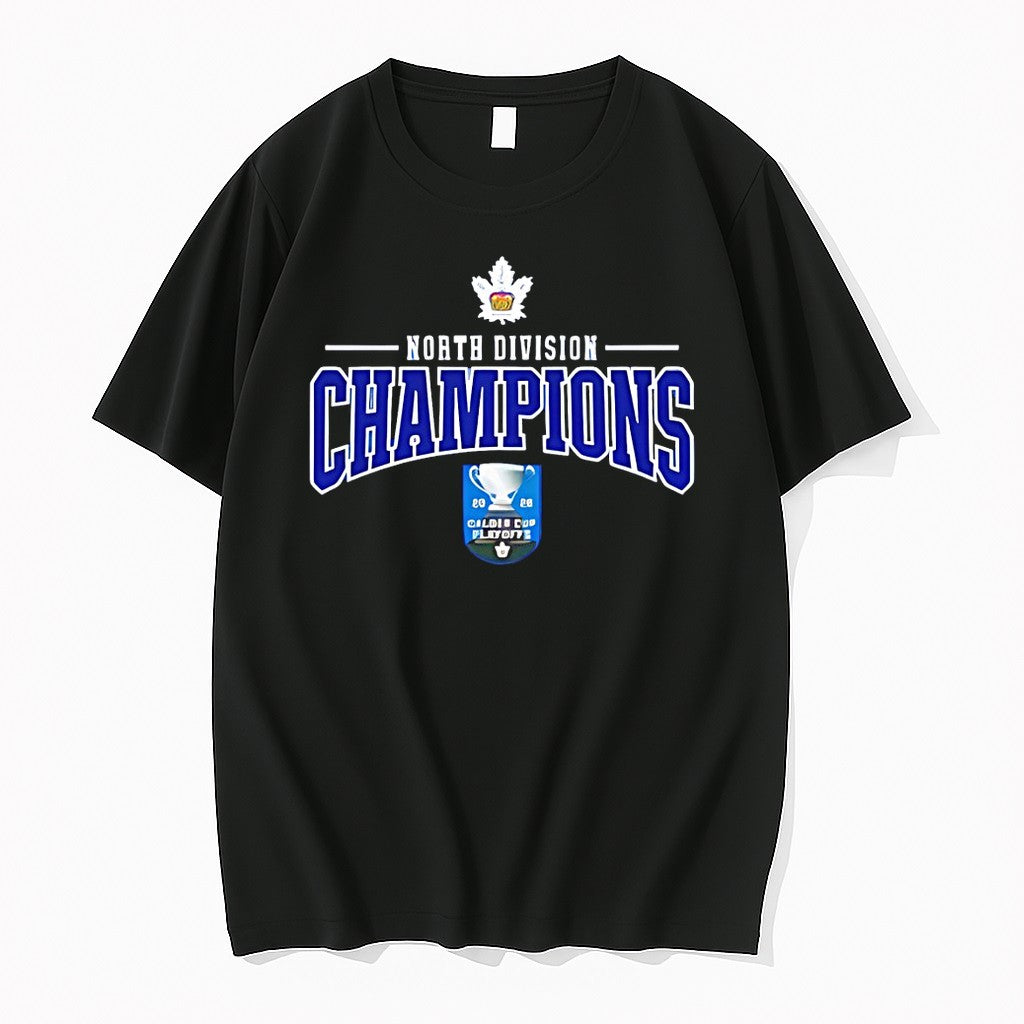 Original Toronto Maple Leafs North Division Champions - Adult & Kids T-Shirts, Sweatshirts & Hoodies apparel design preview 1