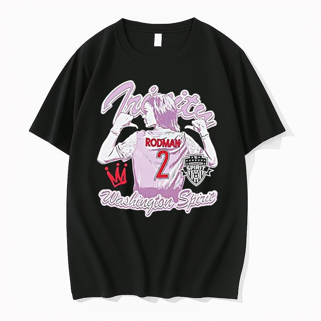 Original Trinity Rodman Washington Spirit Nwsl Mono - Adult & Kids T-Shirts, Sweatshirts & Hoodies apparel design preview 1