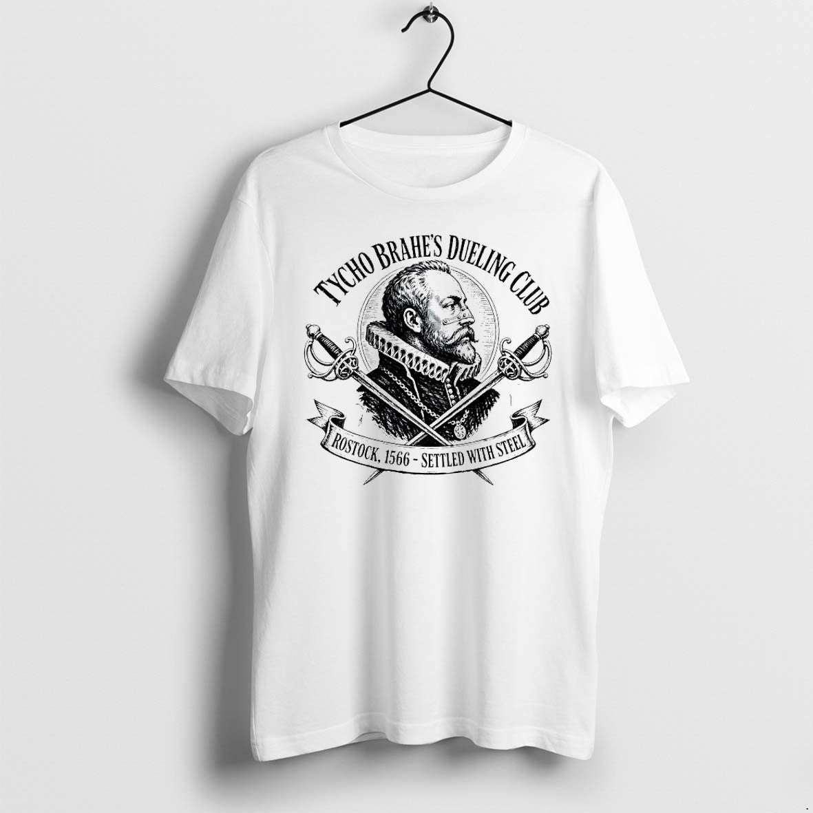 Original Tycho Brahes Dueling Club Rostock 1566 - Adult & Kids T-Shirts, Sweatshirts & Hoodies apparel design preview 1