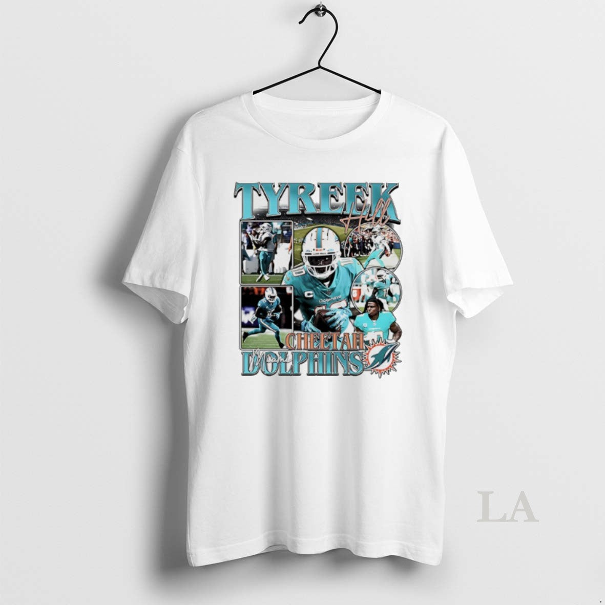 Original Tyreek Hill Cheetah Miami Dolphins 90s - Adult & Kids T-Shirts, Sweatshirts & Hoodies apparel design preview 1